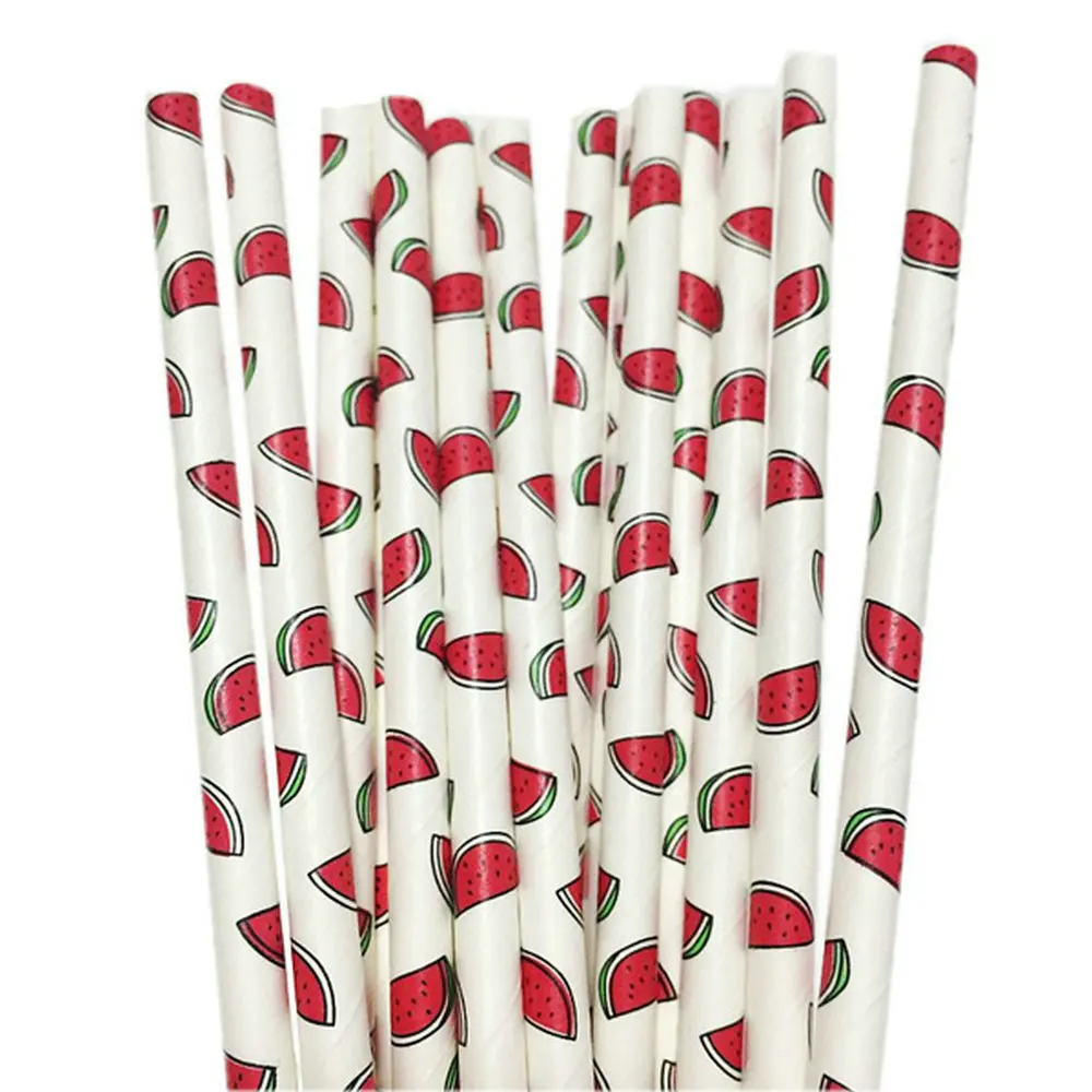 100pcs Fruit Watermelon Paper Straws For Birthday Wedding Decorative Party Supplies Creative Drinking Straws
100pcs Fruit Watermelon Paper Straws For Birthday Wedding Decorative Party Supplies Creative Drinking Straws