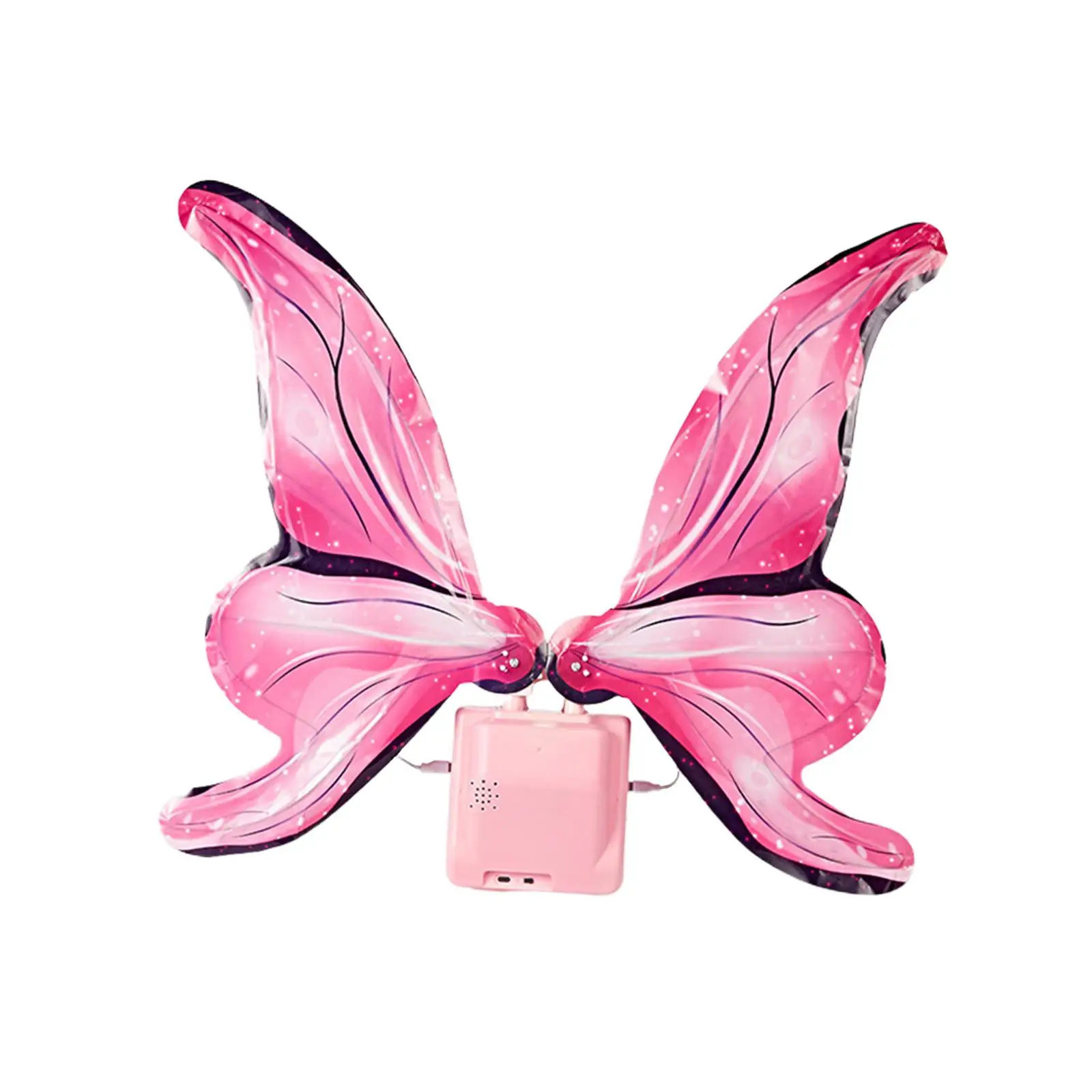 LED Fairy Wing Glowing Shiny Moving Fairy Wing Butterfly Wing Flapping Glitter Fairy Wing for Festival Dress up Girls Women
LED Fairy Wing Glowing Shiny Moving Fairy Wing Butterfly Wing Flapping Glitter Fairy Wing for Festival Dress up Girls Women