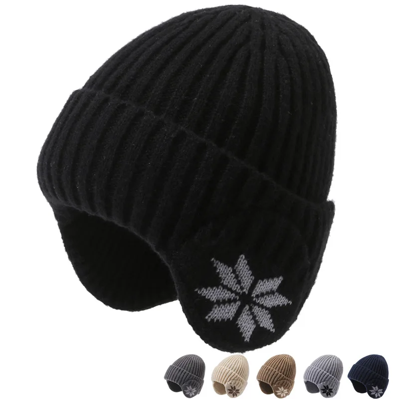 Hat Men's Winter Warm Knitted Hat Winter Cycling Fleece-lined Earflaps Woolen Hat Scarf Men's Youth Sleeve Cap
Hat Men's Winter Warm Knitted Hat Winter Cycling Fleece-lined Earflaps Woolen Hat Scarf Men's Youth Sleeve Cap