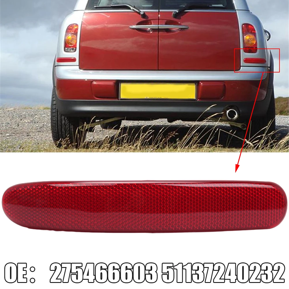 1PCS For Mini Turbo Clunman R55 2008-2014vehicle Right Rear Bumper Reflective Sheet 51137240232 Anti-corrosion Durable Red
1PCS For Mini Turbo Clunman R55 2008-2014vehicle Right Rear Bumper Reflective Sheet 51137240232 Anti-corrosion Durable Red