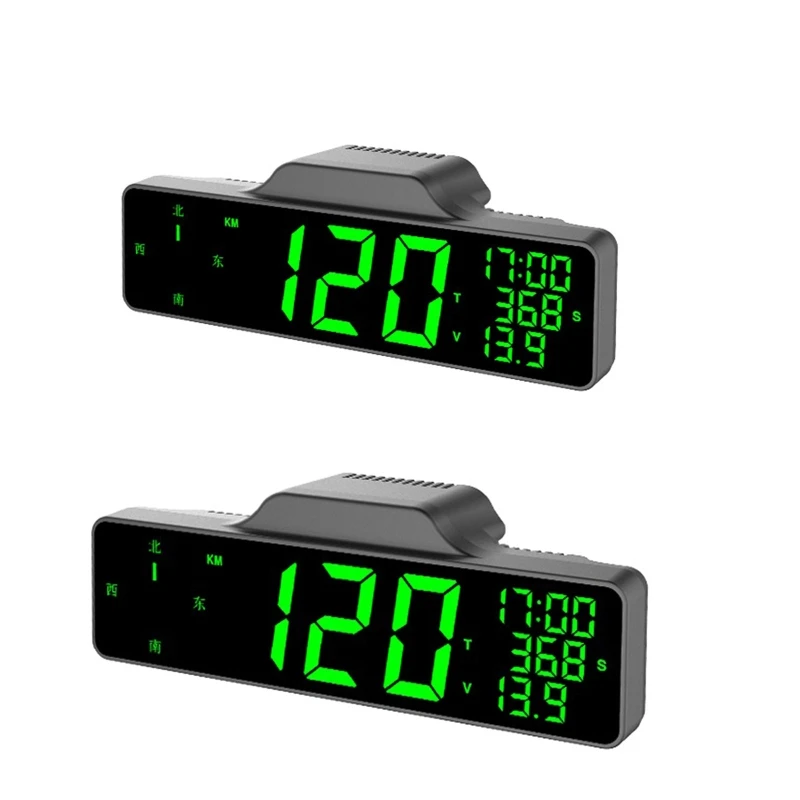 Universal HUD for Head Up Display GPS Digital Speedometer Over Speed Alarm Tired Driving Warning All Vehicle Motorcycle