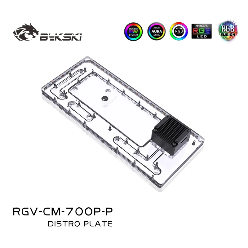 Bykski RGV-CM-700P-P Distro Plate For Cooler Master C700P Case,Waterway Board Reservoir Water Tank Pump For PC Cooling
Bykski RGV-CM-700P-P Distro Plate For Cooler Master C700P Case,Waterway Board Reservoir Water Tank Pump For PC Cooling