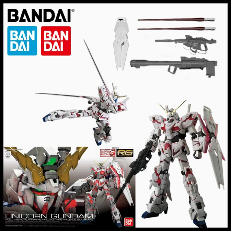 Аниме оригинальный единорог GUNDAM RG 1/144 оригинальная Сборная модель игрушки Фигурки подарки коллекционные украшения для мальчиков детей
Аниме оригинальный единорог GUNDAM RG 1/144 оригинальная Сборная модель игрушки Фигурки подарки коллекционные украшения для мальчиков детей