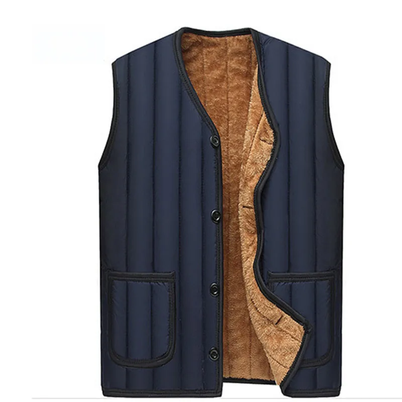 Winter KPOP Fashion Style Harajuku Slim Fit Tops Loose Casual All Match Outerwear Plush Thicken V Neck Cotton Sleeveless Vest 
Winter KPOP Fashion Style Harajuku Slim Fit Tops Loose Casual All Match Outerwear Plush Thicken V Neck Cotton Sleeveless Vest