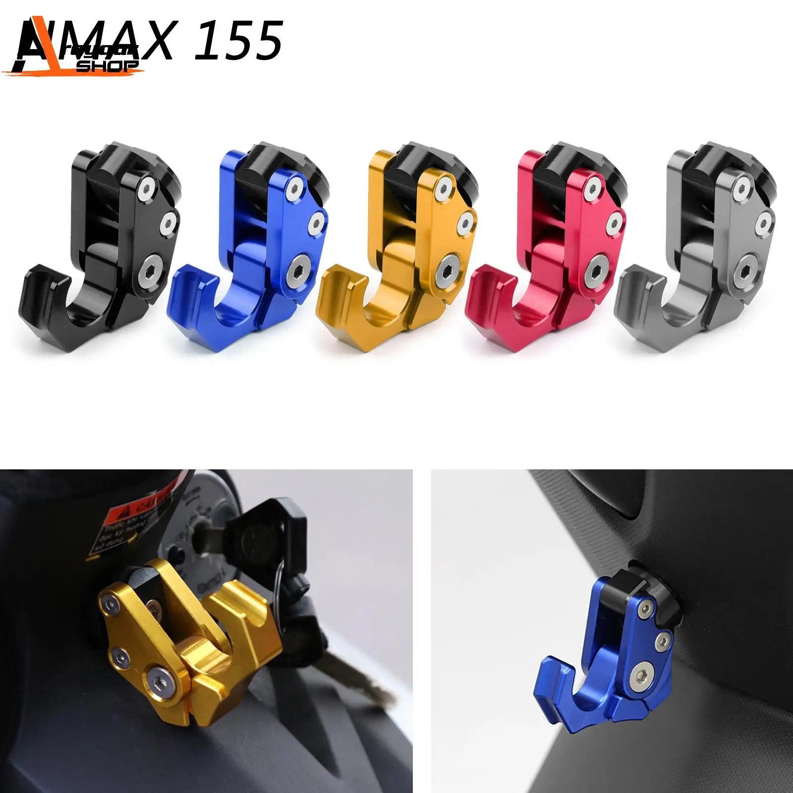 Areyourshop Carry Helmet Bottle Hanger Holder CNC Aluminum Alloy Hooks M6 For Yamaha NMAX 155 NMAX155 RC150 For Honda Scoopy
Areyourshop Carry Helmet Bottle Hanger Holder CNC Aluminum Alloy Hooks M6 For Yamaha NMAX 155 NMAX155 RC150 For Honda Scoopy