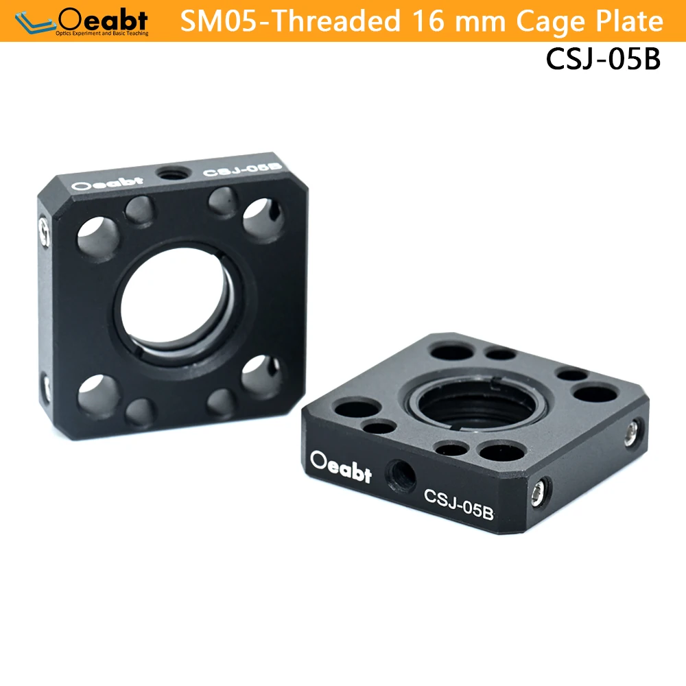CSJ-05B SM05- Threaded 16 mm Cage Plate Optical Cage Plate Sm05 Mounting Plate Cage Coaxial System Lens Sleeve
CSJ-05B SM05- Threaded 16 mm Cage Plate Optical Cage Plate Sm05 Mounting Plate Cage Coaxial System Lens Sleeve