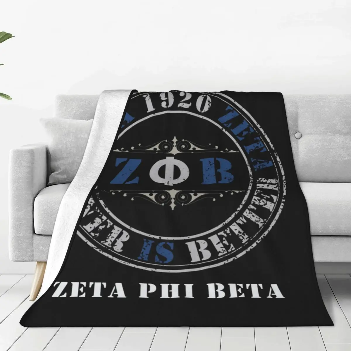 Sofa Fleece Zeta 1920 Throw Blanket Warm Flannel Zob Phi Beta White ZPB Blankets for Bedding Travel Sofa Quilt
Sofa Fleece Zeta 1920 Throw Blanket Warm Flannel Zob Phi Beta White ZPB Blankets for Bedding Travel Sofa Quilt