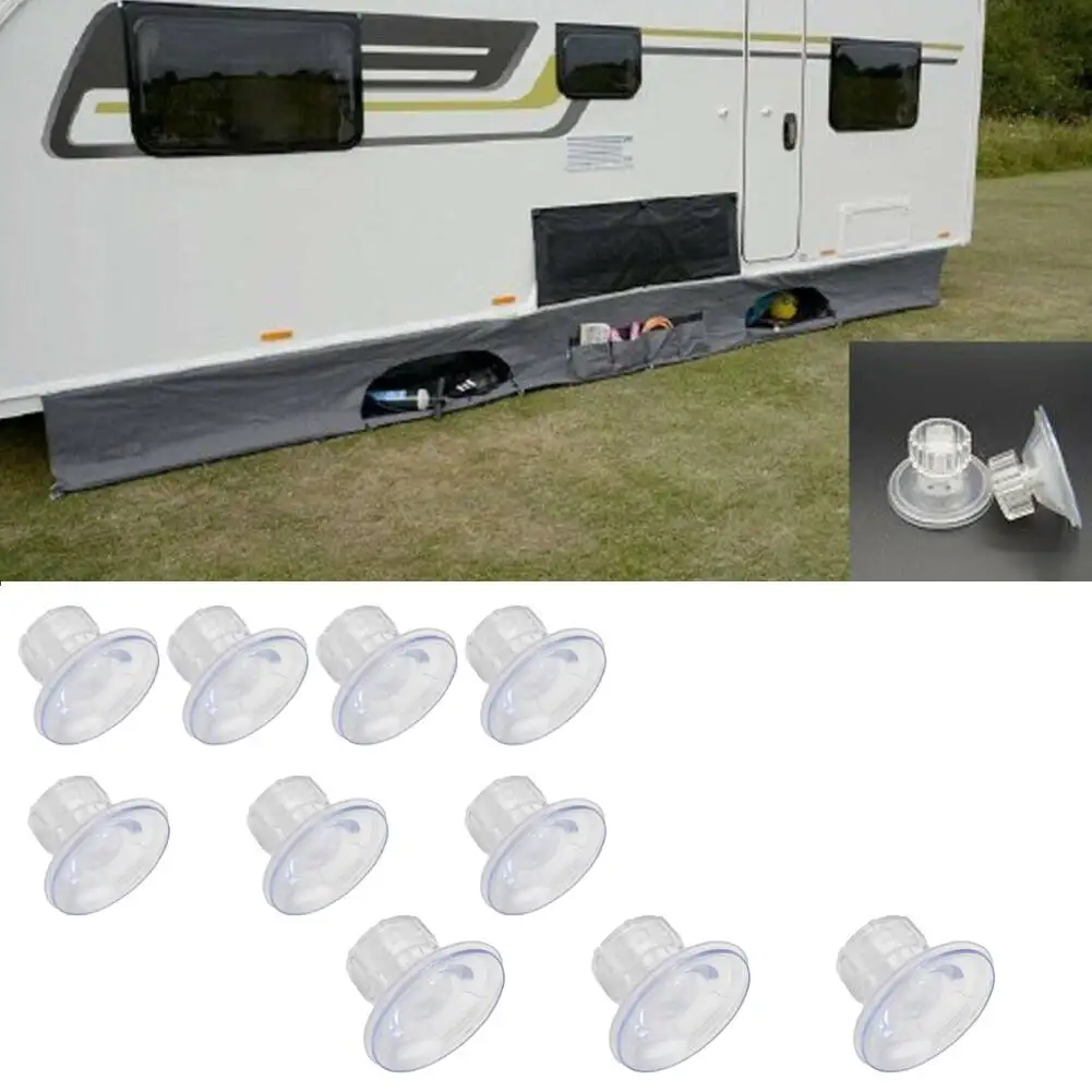 10 Packs High-Grip-Awning Suction Cup Fixing Pads Caravan Motorhome-Organiser Quality-PVC-Transparent-Accessories For Vehicles
10 Packs High-Grip-Awning Suction Cup Fixing Pads Caravan Motorhome-Organiser Quality-PVC-Transparent-Accessories For Vehicles