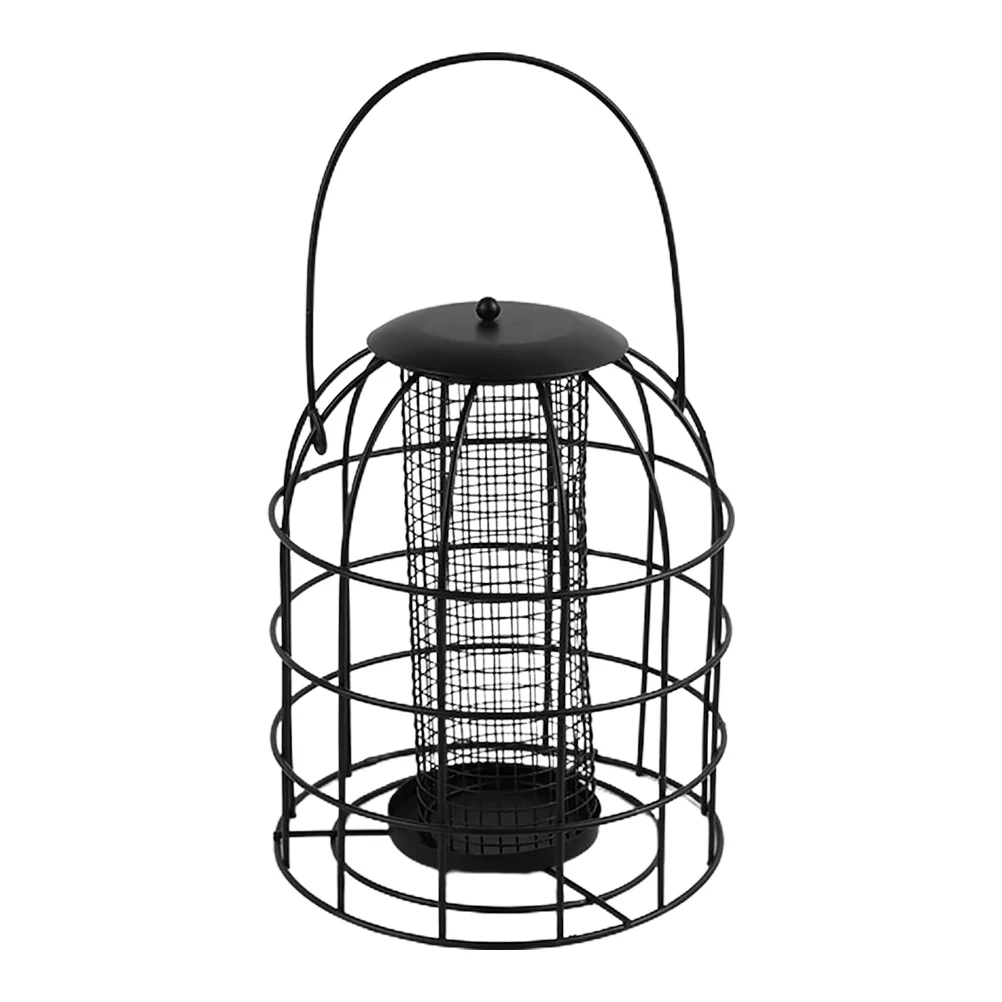 1PC Iron Cage Bird Feeder Black Hanging Birds Feeder with Mesh Grid Tube Pet Bird Food Feeder for Home Pet Store (Black)
1PC Iron Cage Bird Feeder Black Hanging Birds Feeder with Mesh Grid Tube Pet Bird Food Feeder for Home Pet Store (Black)