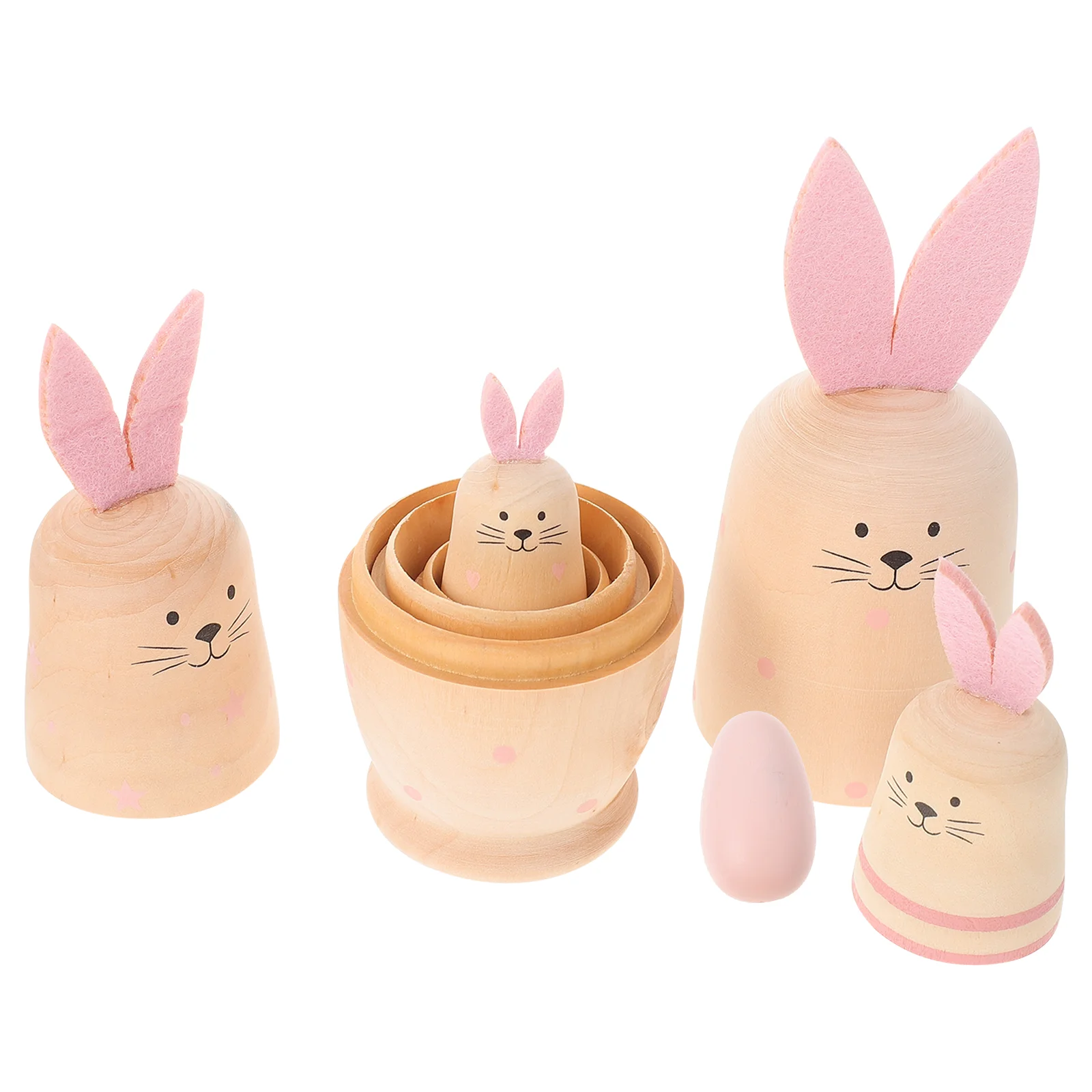Handmade Wooden Nesting Animals - Creative Five-Layered Traditional for Kids Christmas Gift
Handmade Wooden Nesting Animals - Creative Five-Layered Traditional for Kids Christmas Gift
