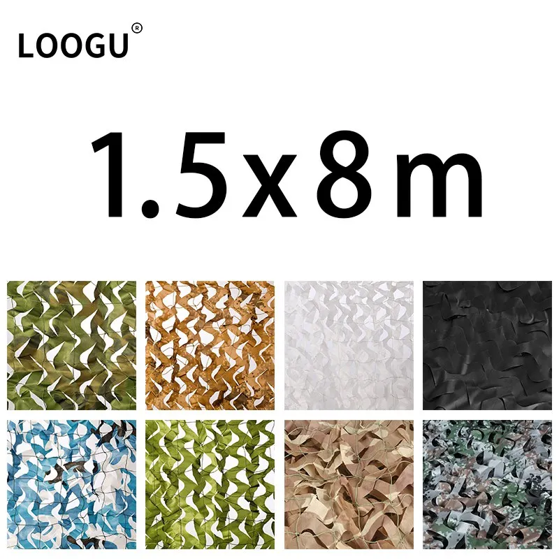 Армированная камуфляжная сетка LOOGU 1,5x8 м, белая камуфляжная сетка для охоты в стиле милитари, камуфляжный тент для сада 1,5x8 1,5*8 м 1,5*8 
Армированная камуфляжная сетка LOOGU 1,5x8 м, белая камуфляжная сетка для охоты в стиле милитари, камуфляжный тент для сада 1,5x8 1,5*8 м 1,5*8