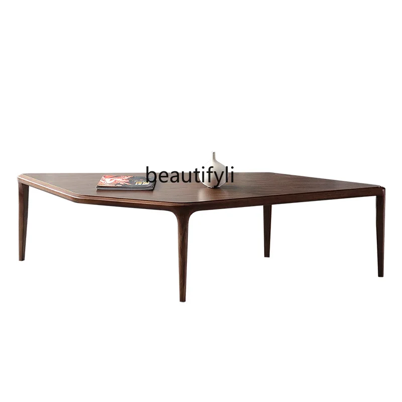 Nordic Creative Walnut Coffee Table Italian Minimalist Shaped Coffee Table Living Room Modern Tea Table
Nordic Creative Walnut Coffee Table Italian Minimalist Shaped Coffee Table Living Room Modern Tea Table