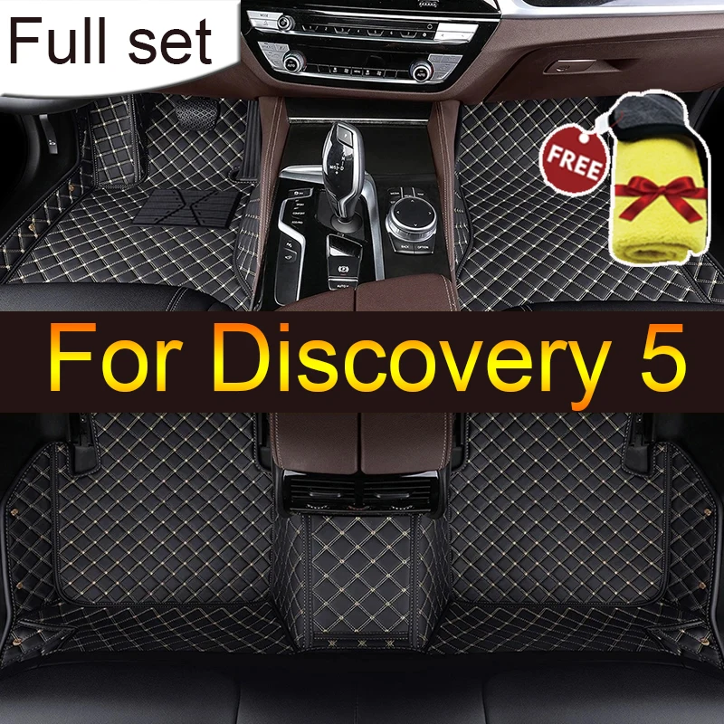 Автомобильные коврики для Land Rover Discovery 5 (семь сидений) 2017 2018 2019 2020 индивидуальные автомобильные подставки для ног
Автомобильные коврики для Land Rover Discovery 5 (семь сидений) 2017 2018 2019 2020 индивидуальные автомобильные подставки для ног