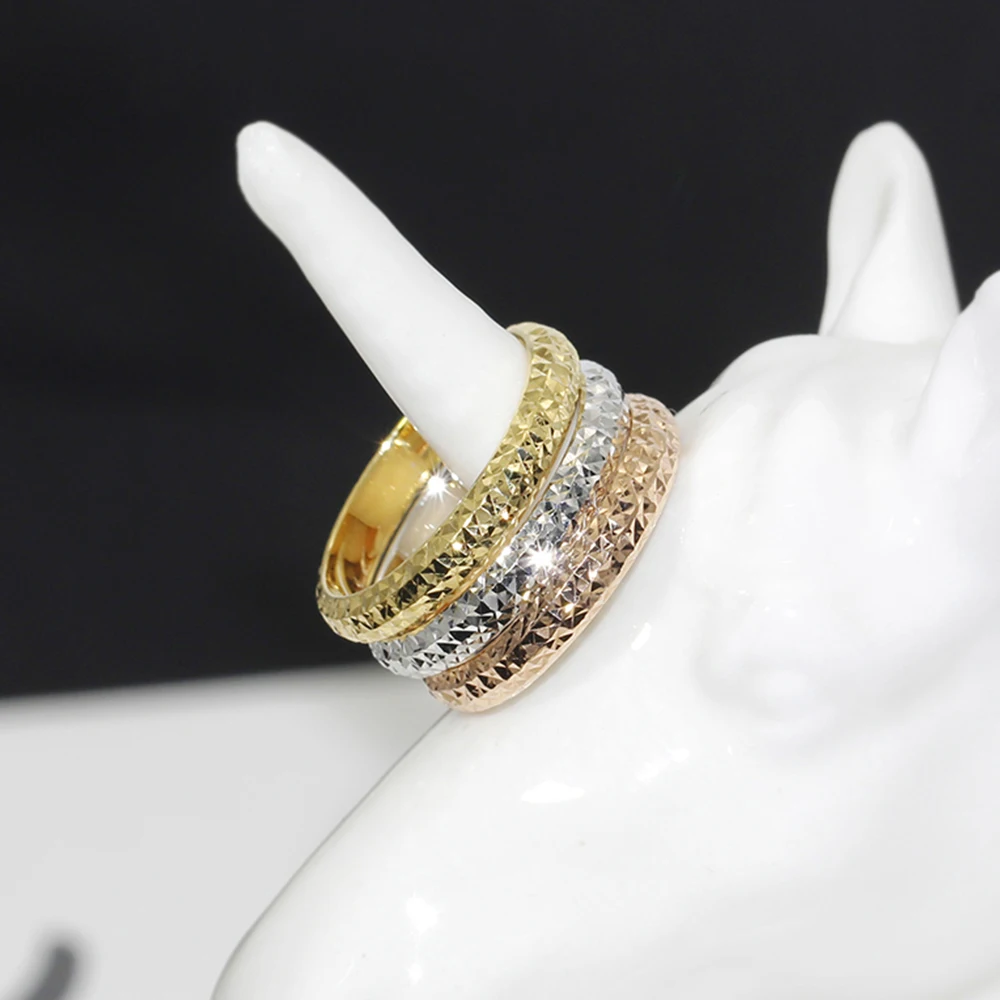 1PCS Pure 18K Yellow / White / Rose Gold Band Ring Women Lucky Full Star Ring 0.7-1.1g
1PCS Pure 18K Yellow / White / Rose Gold Band Ring Women Lucky Full Star Ring 0.7-1.1g