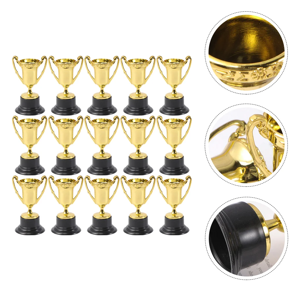 Trophy Trophies Award Kids Cup Mini Plastic Reward Cups Awards Prize Gold Winner Party Soccer Model Medals Trophys Toy Sports
Trophy Trophies Award Kids Cup Mini Plastic Reward Cups Awards Prize Gold Winner Party Soccer Model Medals Trophys Toy Sports