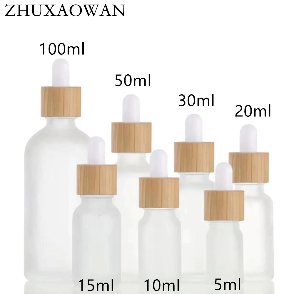 Dropper Bottles 5ML-100ML Essential Oil for Cosmetic Skin Care Glass Pipette Container Packaging Dropper Bottle with Bamboo Lid
Dropper Bottles 5ML-100ML Essential Oil for Cosmetic Skin Care Glass Pipette Container Packaging Dropper Bottle with Bamboo Lid