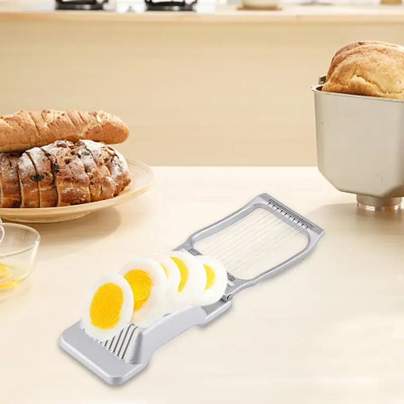 Hot Sale Multifunctional Egg Cutter Stainless Steel Wire Egg Slicer Sectioner Cutter Molds Portable Meat Cutter Kitchen Gadgets
Hot Sale Multifunctional Egg Cutter Stainless Steel Wire Egg Slicer Sectioner Cutter Molds Portable Meat Cutter Kitchen Gadgets