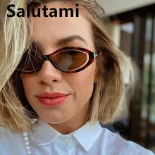 Irregular Small Oval Leopard Brown Sunglasses For Women Luxury Brand Alloy Black Green Gradient Sun Glasses Female Chic Shades 
Irregular Small Oval Leopard Brown Sunglasses For Women Luxury Brand Alloy Black Green Gradient Sun Glasses Female Chic Shades