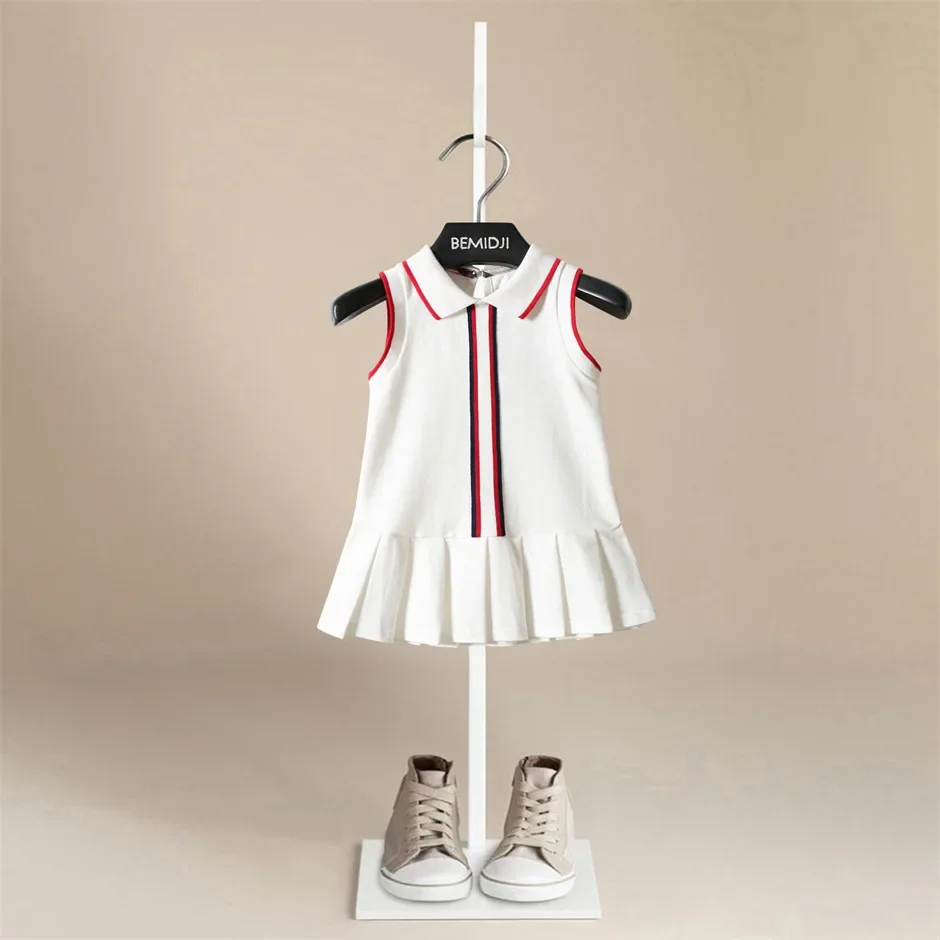 Summer Children's Skirt Baby Girls Dress white Patchwork Clothing Kids Sleeveless vest Casual Kids Birthday Dresses for Girls
Summer Children's Skirt Baby Girls Dress white Patchwork Clothing Kids Sleeveless vest Casual Kids Birthday Dresses for Girls