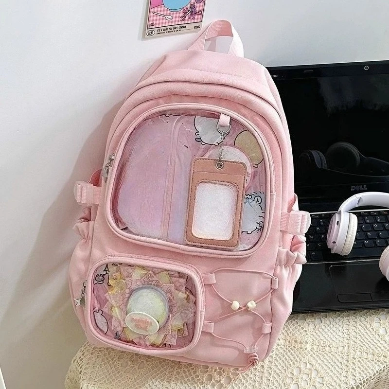 Kawaii Harajuku Pastel Transparent Ita Bag Kawaii Harajuku Pastel Transparent Ita Bag