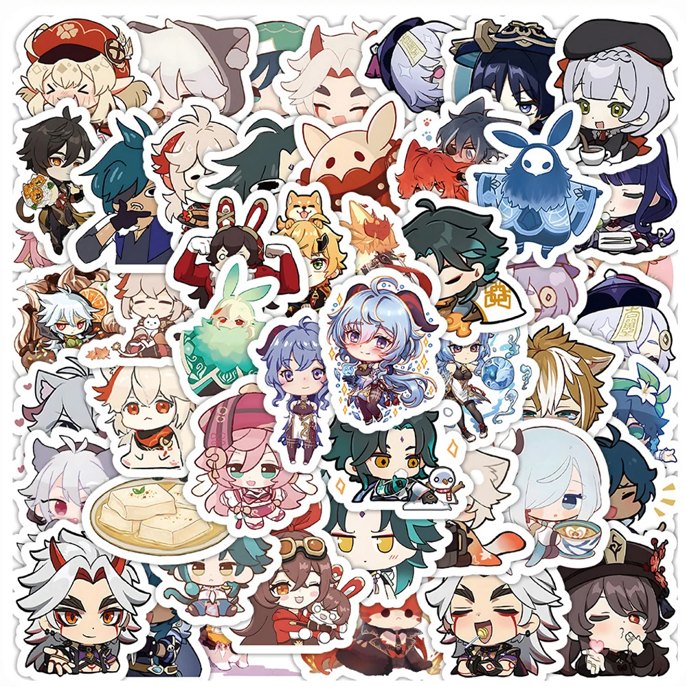 10/30/60/120PCS Cute Game Genshin Impact Cartoon Stickers DIY Phone Laptop Car Wall Waterproof Kawaii Anime Sticker for Kid Toy
10/30/60/120PCS Cute Game Genshin Impact Cartoon Stickers DIY Phone Laptop Car Wall Waterproof Kawaii Anime Sticker for Kid Toy
