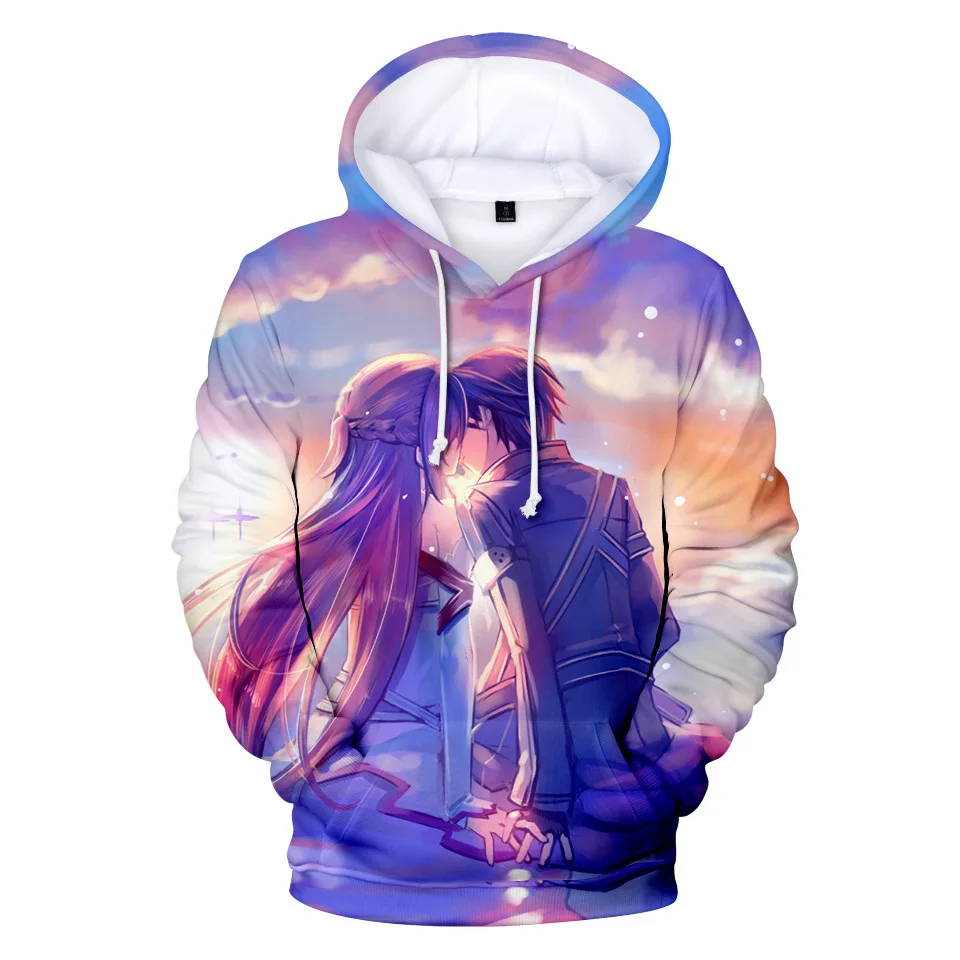 2021 Popular Anime Sword Art Online Men's Hoodie 3D Printed SAO Harajuku Fashion Hooded Sweatshirts Hip Hop Casual Pullover
2021 Popular Anime Sword Art Online Men's Hoodie 3D Printed SAO Harajuku Fashion Hooded Sweatshirts Hip Hop Casual Pullover