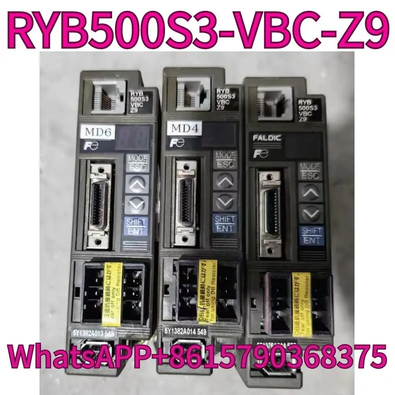 

Used servo driver RYB500S3-VBC-Z9 tested OK and shipped quickly