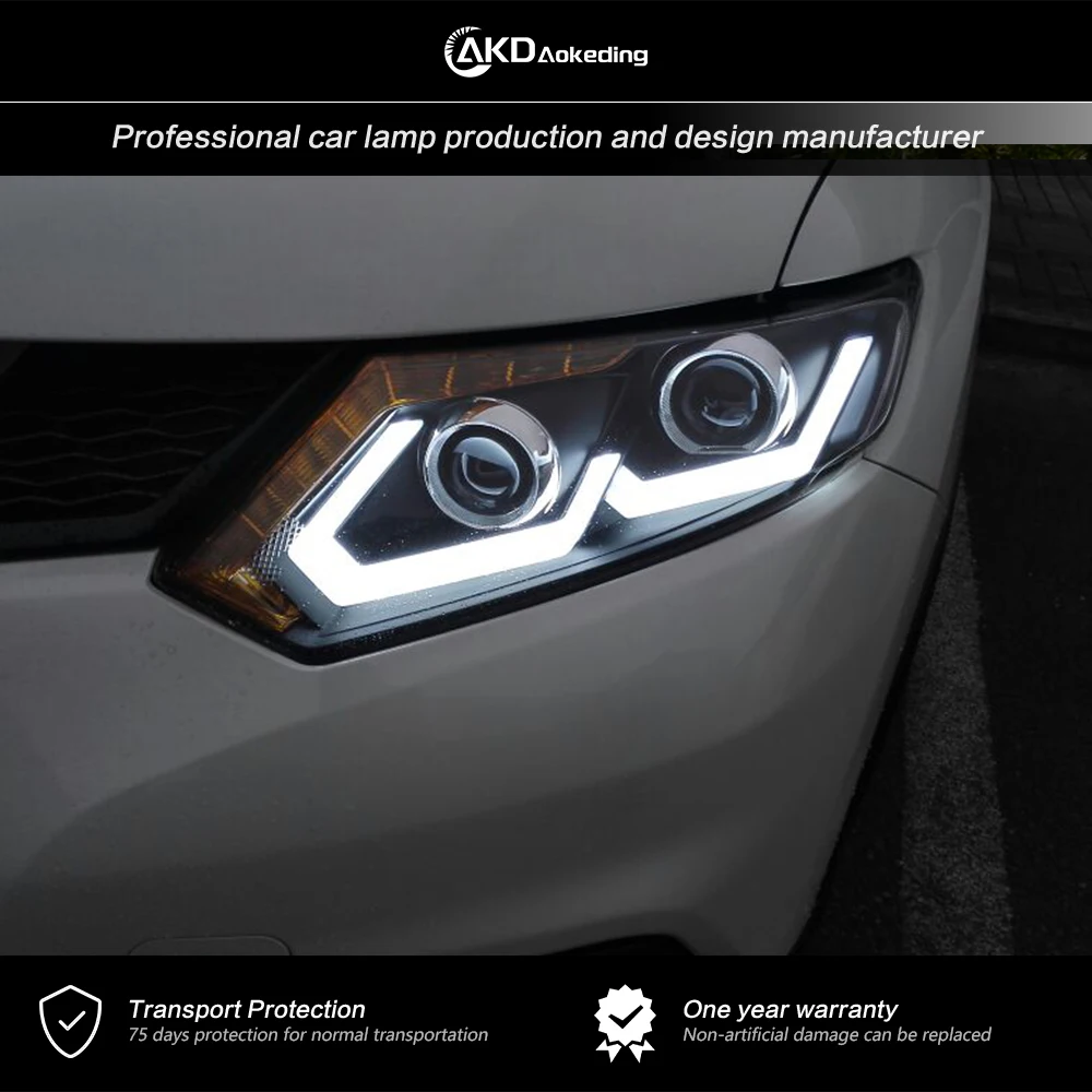 Фары головного света AKD для Nissan X-trail 2014-2016, фары космического света, опция DRL Hid, аксессуары для фар с ангельским глазом
Фары головного света AKD для Nissan X-trail 2014-2016, фары космического света, опция DRL Hid, аксессуары для фар с ангельским глазом