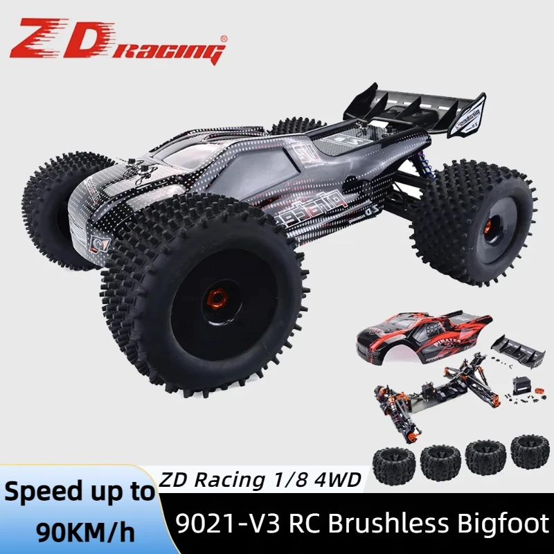 

ZD Racing 9021 V3 / MT8 Pirates3 1/8 2.4G 4WD 90km/h Brushless RC Car Electric Truggy Vehicle RTR/KIT Outdoor Toys Cars Gift