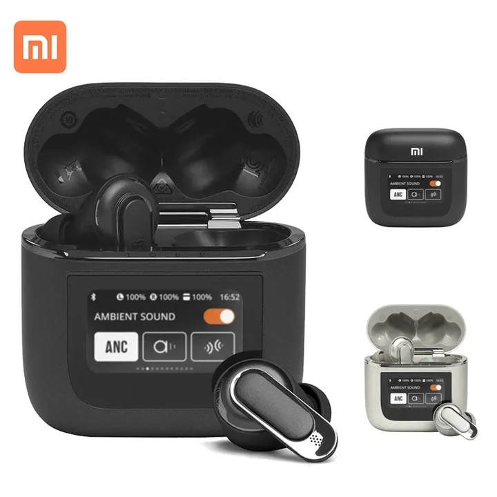 Xiaomi Tour Pro 2 ANC Waterproof Headset Music Sport Earphones LCD Touch Screen Visible Wireless Earbuds Bluetooth Headphones
Xiaomi Tour Pro 2 ANC Waterproof Headset Music Sport Earphones LCD Touch Screen Visible Wireless Earbuds Bluetooth Headphones