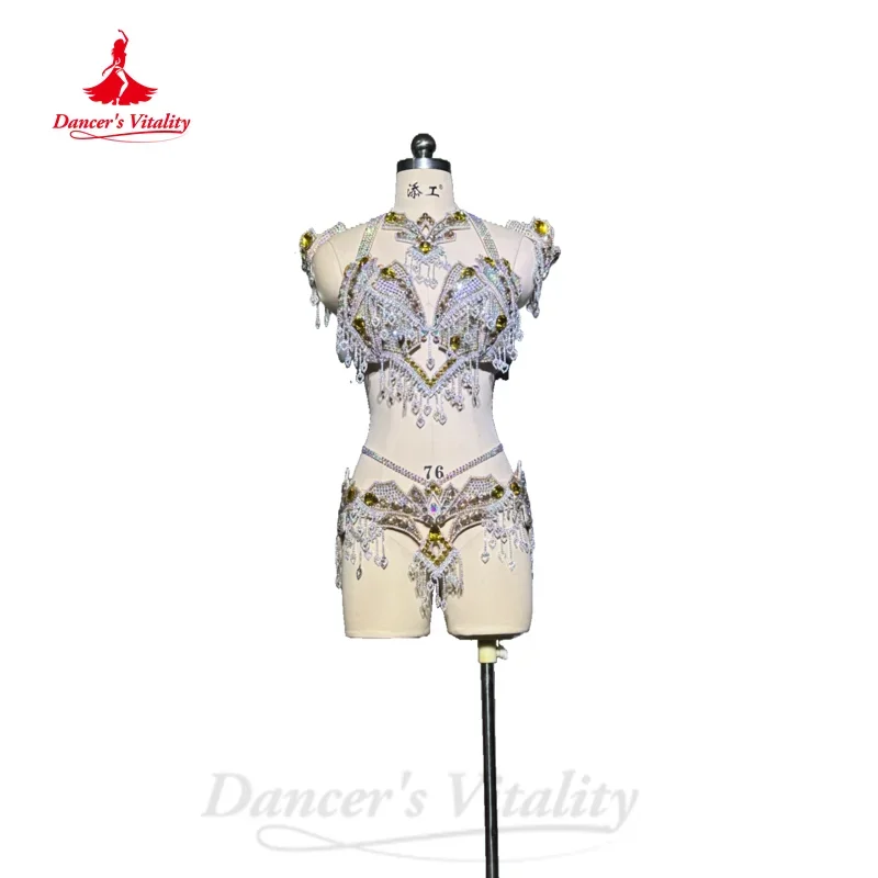 Одежда для танцев BellyDance, индивидуальный бюстгальтер AB + роскошный женский комплект из 2 предметов для взрослых и детей, комплект для восточных танцев
Одежда для танцев BellyDance, индивидуальный бюстгальтер AB + роскошный женский комплект из 2 предметов для взрослых и детей, комплект для восточных танцев