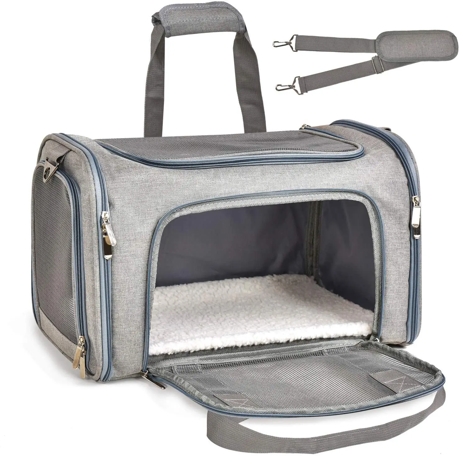 Pet Carrier for Small Medium Cats Dogs Puppies Airline Approved Small Dog Carrier Soft Sided Collapsible Puppy Dog Travel Bag
Pet Carrier for Small Medium Cats Dogs Puppies Airline Approved Small Dog Carrier Soft Sided Collapsible Puppy Dog Travel Bag