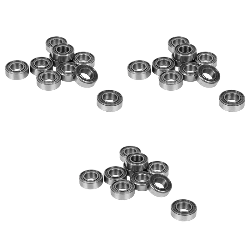 30Pcs Miniature Rubber Sealed Metal Shielded Metric Radial Ball Bearing, MR126 ZZ 6 X 12 X 4MM
30Pcs Miniature Rubber Sealed Metal Shielded Metric Radial Ball Bearing, MR126 ZZ 6 X 12 X 4MM