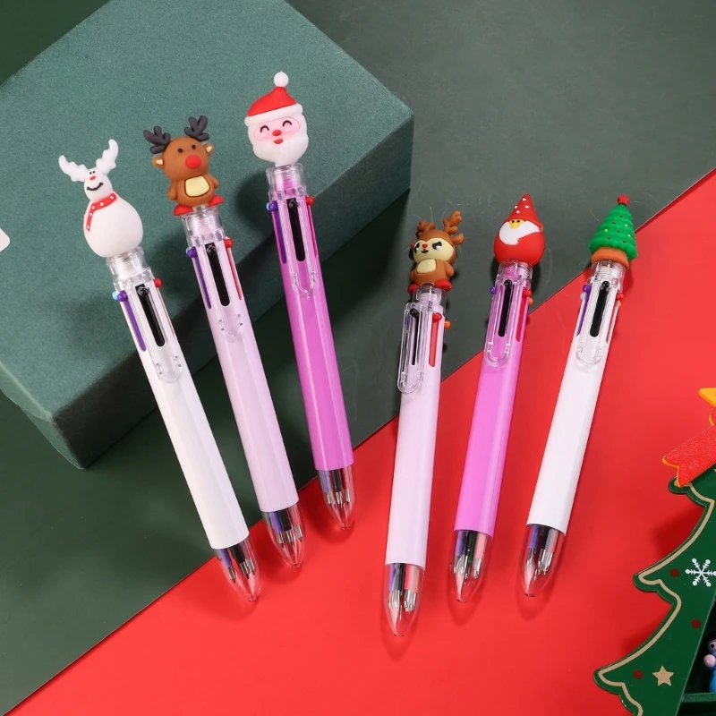 

Выдвижная шариковая ручка 6 в 1, 7 шт., многоцветная ручка, 6 цветов, шариковая ручка в одном для детей, разноцветная ручка 0,7 мм
