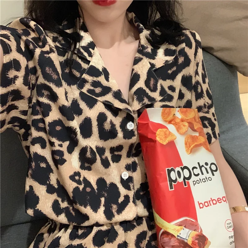 Pajama Sets Women Summer Lovely Strawberry-print Sweet Teens Korean Style Leisure Fashion Design Mujer Soft Simple Sleepwear Ins 97 Sf80d3788d8dd43a195f0203b969581c98