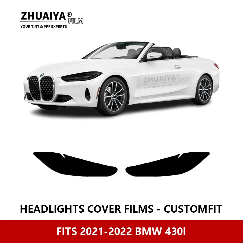 For BMW 430l 2021-2022 Car Exterior Headlight Anti-scratch PPF precut Protective film Repair film car stickers Accessories
For BMW 430l 2021-2022 Car Exterior Headlight Anti-scratch PPF precut Protective film Repair film car stickers Accessories