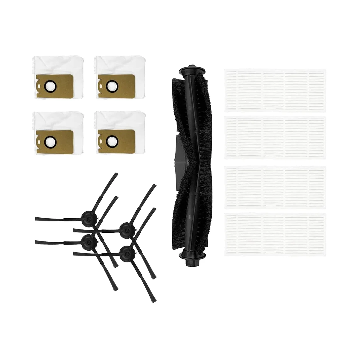 Filters Roller Brush Side Brushes Dustbags for Ionvac SmartClean V4 RoboVac, for Kyvol Cybovac S31 Parts Accessories
Filters Roller Brush Side Brushes Dustbags for Ionvac SmartClean V4 RoboVac, for Kyvol Cybovac S31 Parts Accessories