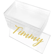 20/50PCS Clear Acrylic Place Cards,Blank Rectangle Table Seating Cards,for Wedding Birthday Party Banquet Food Sign Decoration
20/50PCS Clear Acrylic Place Cards,Blank Rectangle Table Seating Cards,for Wedding Birthday Party Banquet Food Sign Decoration