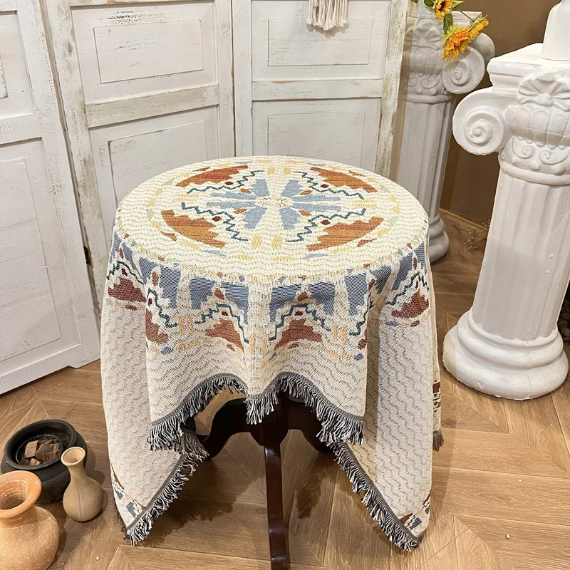 Постельное белье из хлопка с геометрическим рисунком Morandi кружевная скатерть, скатерть для чайного столика, круглая скатерть
Постельное белье из хлопка с геометрическим рисунком Morandi кружевная скатерть, скатерть для чайного столика, круглая скатерть