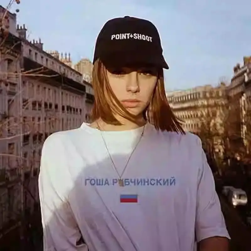 Russian small flag trendy brand T-shirt short-sleeved INS same style for men and women INS couples wear pure cotton printing top
Russian small flag trendy brand T-shirt short-sleeved INS same style for men and women INS couples wear pure cotton printing top
