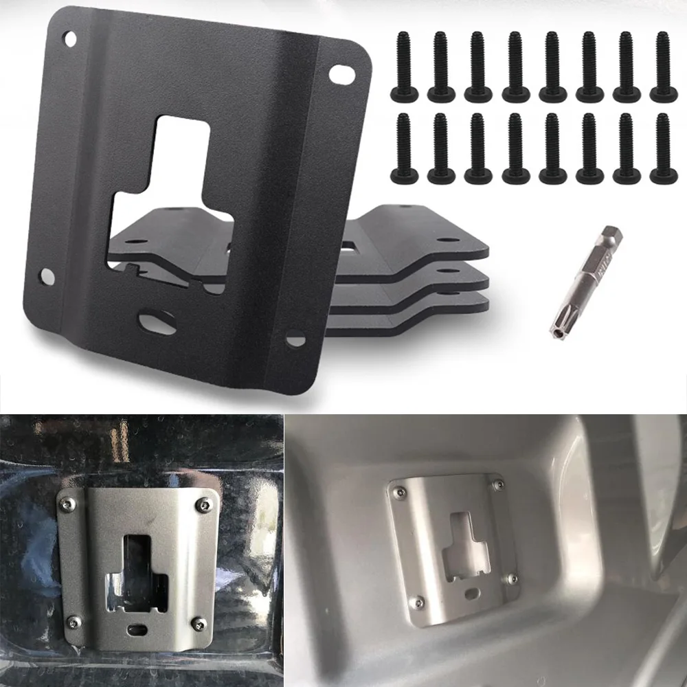 Truck Bed Cargo Tie Down Bracket Plates Frame Panel for Ford 2015-2020 F150 F250 F350 & Raptor
Truck Bed Cargo Tie Down Bracket Plates Frame Panel for Ford 2015-2020 F150 F250 F350 & Raptor