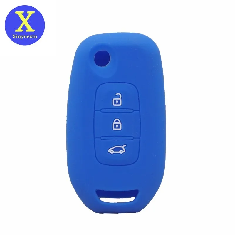 Силиконовый чехол Xinyuexin для автомобильного ключа, чехол для Renault Captur, Kadjar, Kaptur, Logan, откидной ключ с дистанционным управлением, 3 кнопки, автомобильные аксессуары
Силиконовый чехол Xinyuexin для автомобильного ключа, чехол для Renault Captur, Kadjar, Kaptur, Logan, откидной ключ с дистанционным управлением, 3 кнопки, автомобильные аксессуары