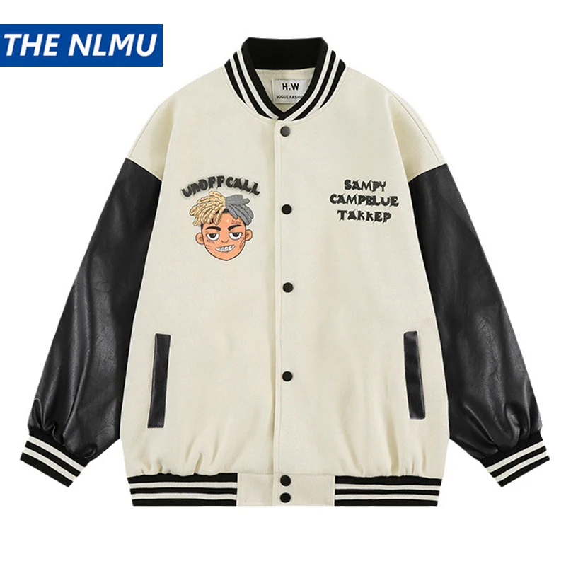 Hip Hop Baseball Jacket Men Streetwear Cartoon Boy Printed Varsity Jacket Men Oversized Fashion Coat Outwear Unisex Clothing
Hip Hop Baseball Jacket Men Streetwear Cartoon Boy Printed Varsity Jacket Men Oversized Fashion Coat Outwear Unisex Clothing