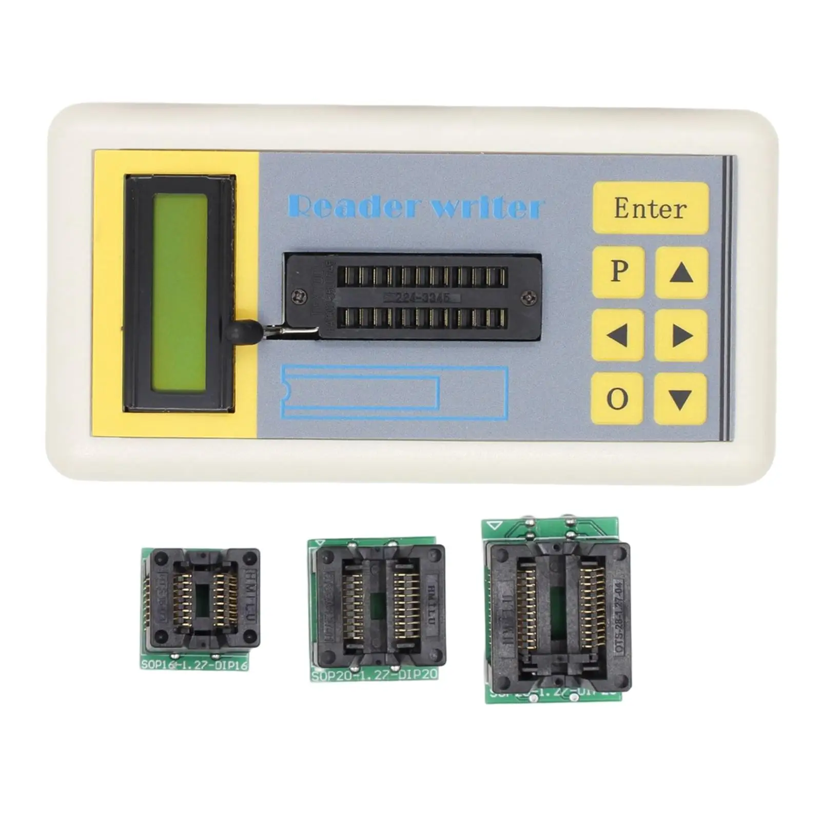 Multifunctional Transistor Tester with 3x SOP Tester Base Pocketable Durable
Multifunctional Transistor Tester with 3x SOP Tester Base Pocketable Durable