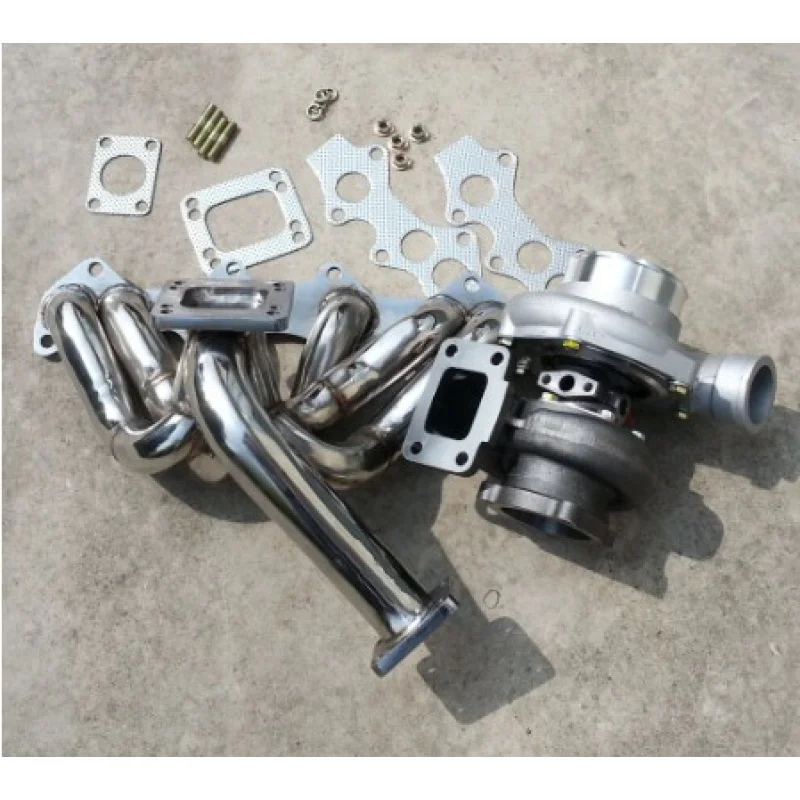 

GT3582 Turbo Com AR0.70 Turbine with 0.82 550 hp Exhaust Manifold For Toyota Supra 1JZ JZX100 VVTI 550 HP