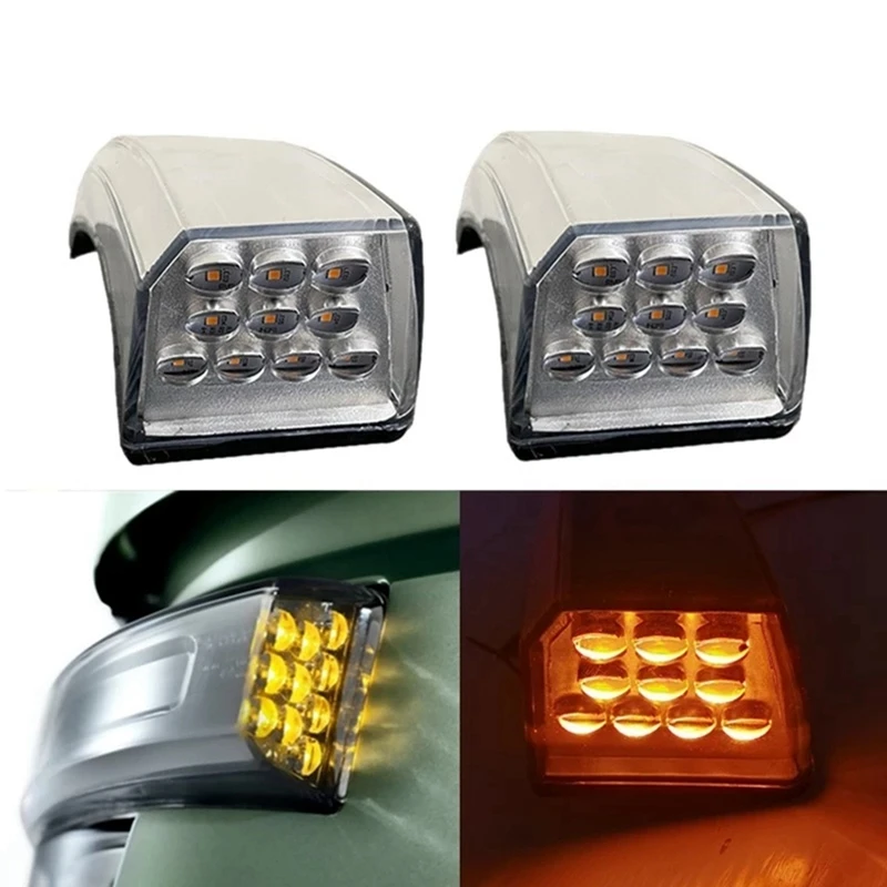 2Pcs Truck Headlight Corner Light Turn Signal Corner Light Front Turn Signal Light For Volvo FH Heavy Truck 82151205
2Pcs Truck Headlight Corner Light Turn Signal Corner Light Front Turn Signal Light For Volvo FH Heavy Truck 82151205