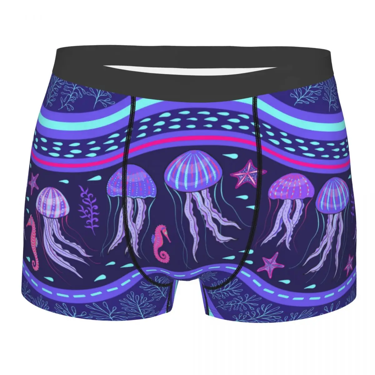 Мужское нижнее белье, трусы Sea Jellyfish, мужские боксеры, шорты, эластичные мужские трусы
Мужское нижнее белье, трусы Sea Jellyfish, мужские боксеры, шорты, эластичные мужские трусы