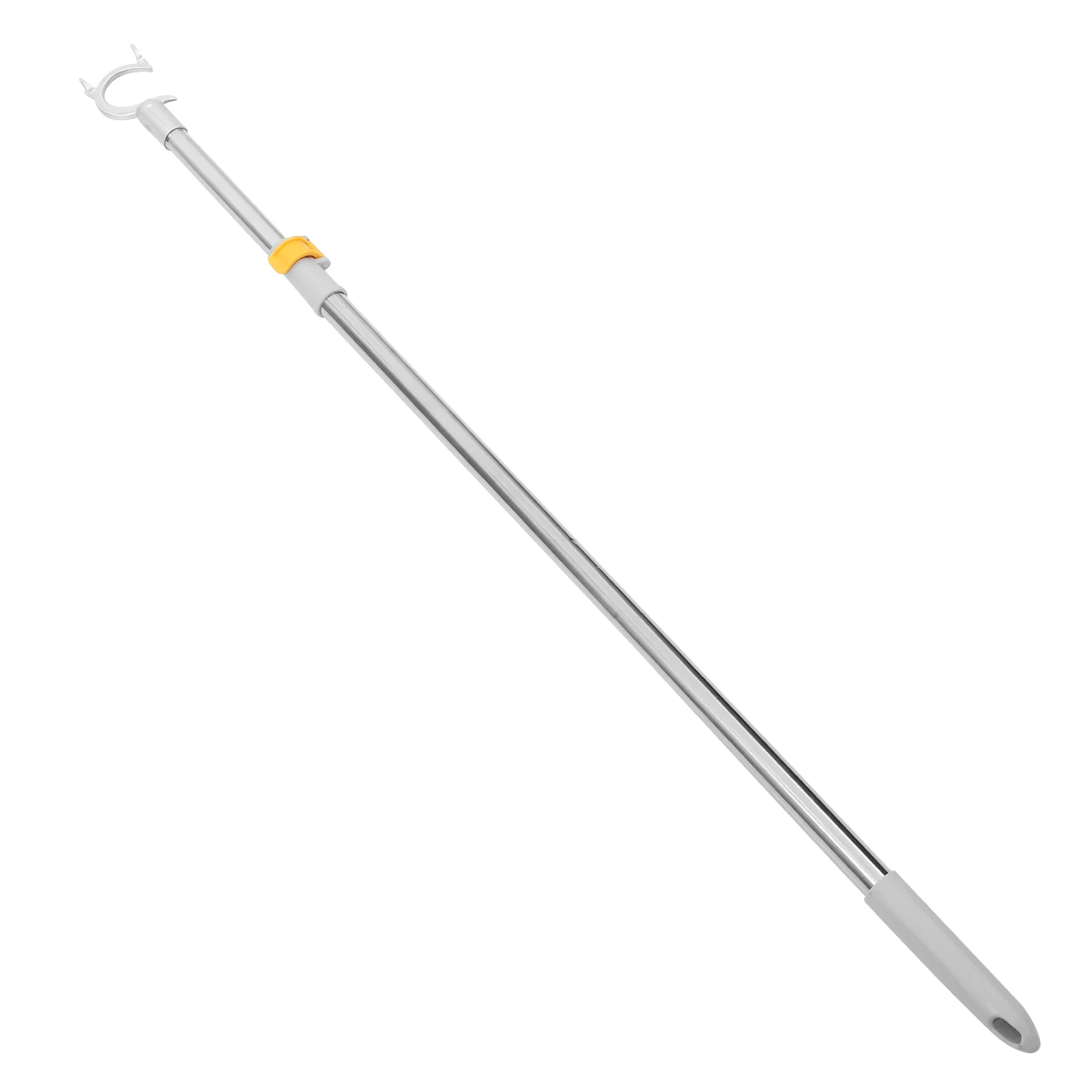 

Telescopic Hanger Retractable Clothing Rack Clothes Reaching Rod Pole Stainless Steel Clothesline