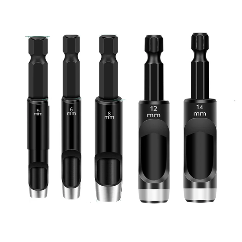 Punch Puncher Hole Punch 5/6/8/12/14mm 5pcs 6.35mm Black Carbon Steel Leather Hole Punching Hole Punch Practical
Punch Puncher Hole Punch 5/6/8/12/14mm 5pcs 6.35mm Black Carbon Steel Leather Hole Punching Hole Punch Practical