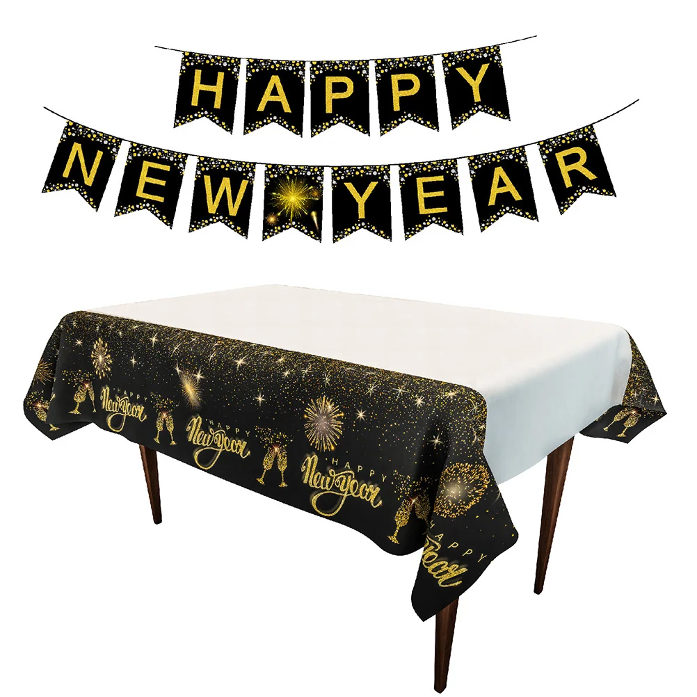 Home Decoration Picnic Table Cloth New Year Tablecloth Kitchen Decir Banner Party Banquet Supplies
Home Decoration Picnic Table Cloth New Year Tablecloth Kitchen Decir Banner Party Banquet Supplies